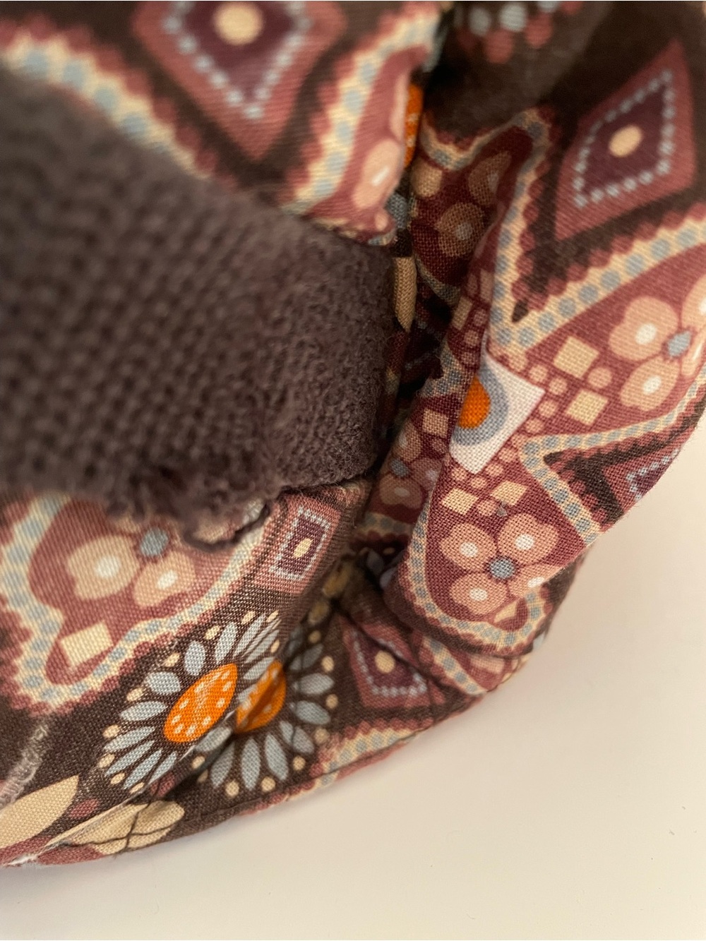 Vera Bradley Canyon Campus Backpack Retired Brown Floral Quilted Travel School - Picture 14 of 16